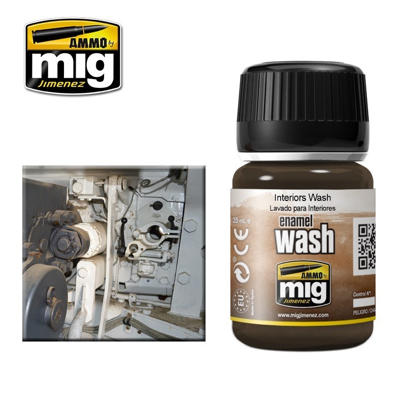WASH Interior 35ml Mig AMMO - MIG Jimenez A.MIG-1003 - 1