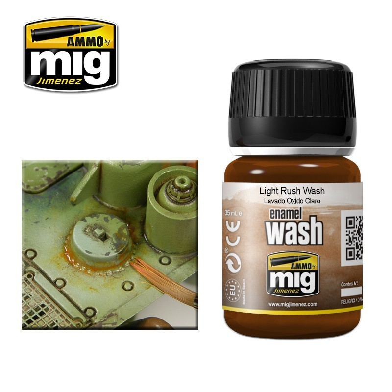 WASH Light Rust 35ml Mig AMMO - MIG Jimenez A.MIG-1004 - 1