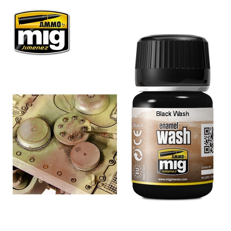 WASH Black 35ml Mig AMMO - MIG Jimenez A.MIG-1011 - 1