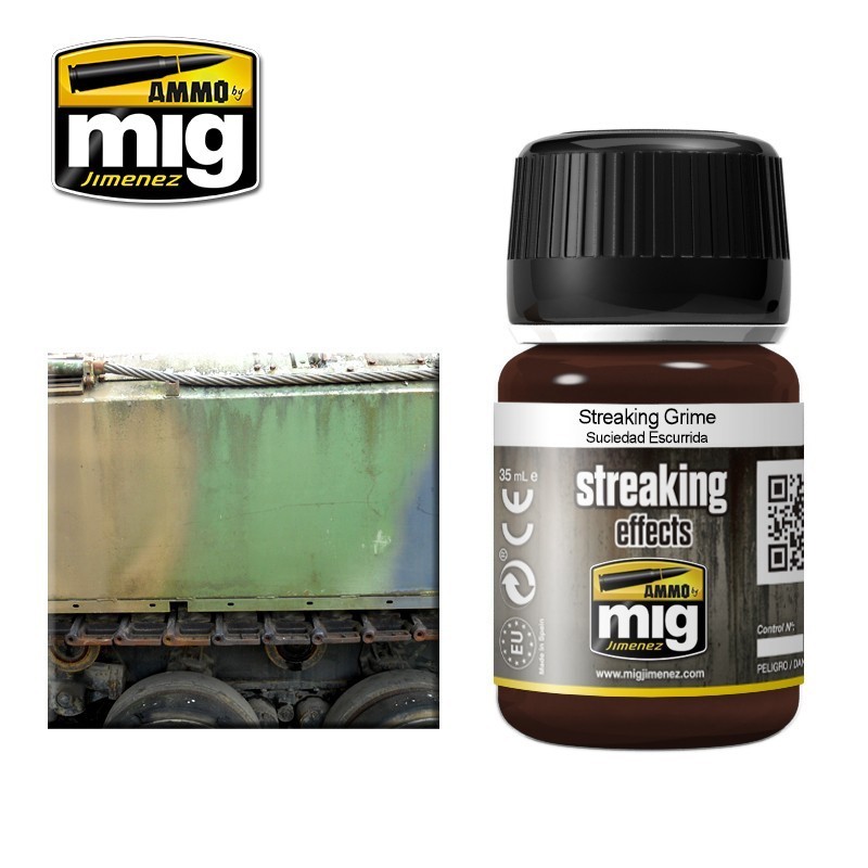 STREAKING Ridged Grime 35ml Mig AMMO - MIG Jimenez A.MIG-1203 - 1