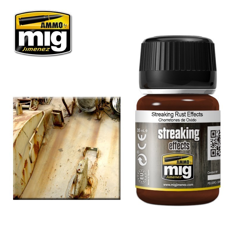 STREAKING Streaked Rust Effects 35ml Mig AMMO - MIG Jimenez A.MIG-1204 - 1
