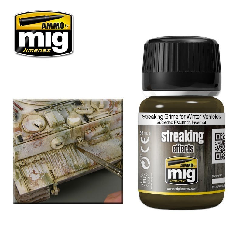 STREAKING Crasse gris claire 35ml Mig AMMO - MIG Jimenez A.MIG-1205 - 1