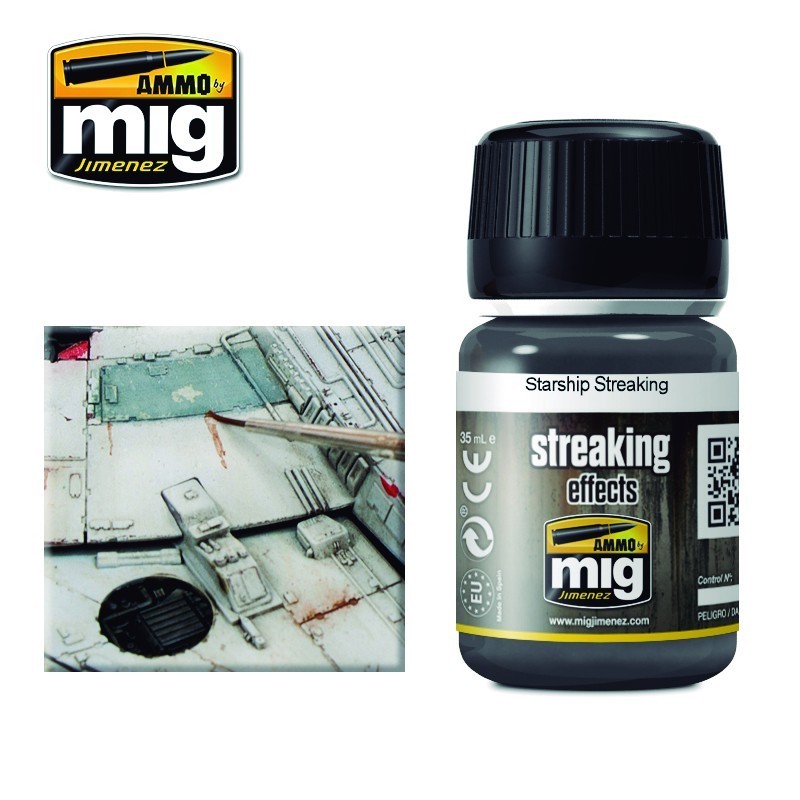 STREAKING Effects Streaked Spaceship 35ml Mig AMMO - MIG Jimenez A.MIG-1209 - 1