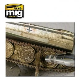 NATURAL EFFECTS Dark Brown Fresh Mud 35ml Mig AMMO - MIG Jimenez A.MIG-1402 - 2