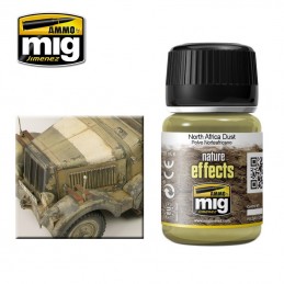 Paint NATURAL EFFECTS Light beige dust North Africa 35ml Mig AMMO - MIG Jimenez A.MIG-1404 - 1