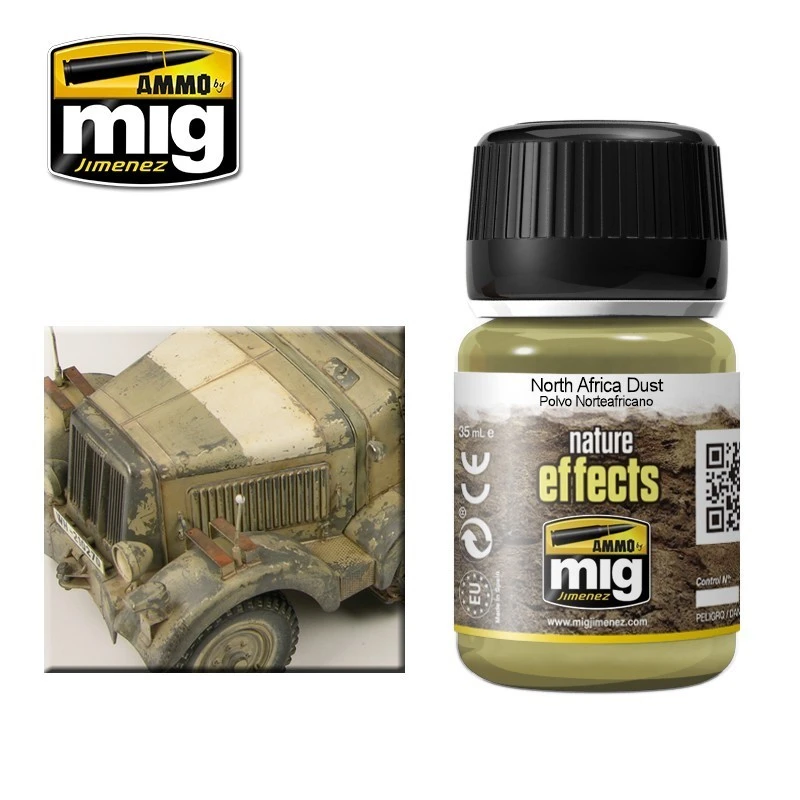 NATURE EFFECTS Light Beige Dust North Africa 35ml Mig AMMO - MIG Jimenez A.MIG-1404 - 1