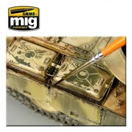 NATURAL EFFECTS Fresh Engine Oil 35ml Mig AMMO - MIG Jimenez A.MIG-1408 - 2