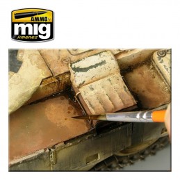 Paint NATURAL EFFECTS Fresh motor oil 35ml Mig AMMO - MIG Jimenez A.MIG-1408 - 3