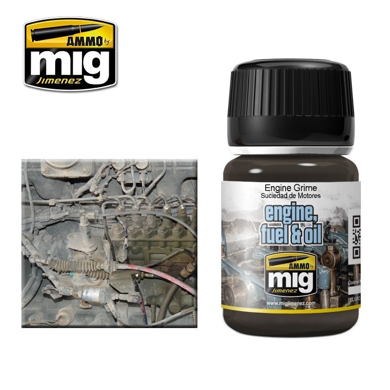 NATURE EFFECTS Grime Motor 35ml Mig AMMO - MIG Jimenez A.MIG-1407 - 1