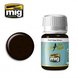 PLW Dark Brown 35ml Mig AMMO - MIG Jimenez A.MIG-1618 - 1