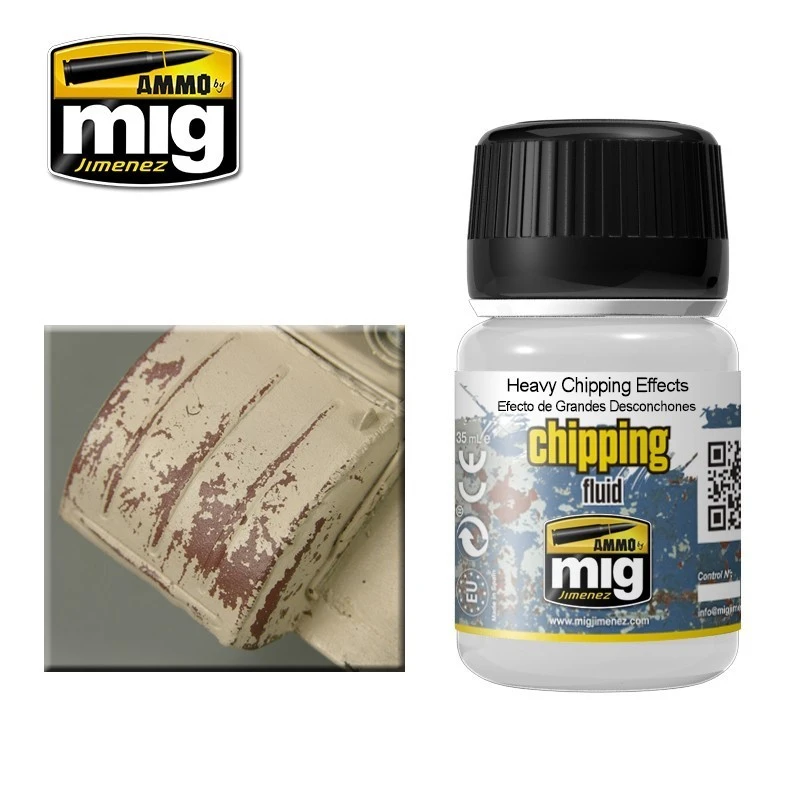 CHIPPING Effets effritement importants 35ml Mig AMMO - MIG Jimenez A.MIG-2011 - 1