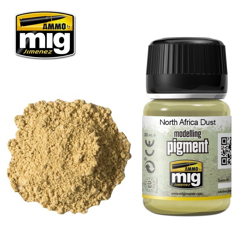 PIGMENT North African Dust 35ml Mig AMMO - MIG Jimenez A.MIG-3003 - 1