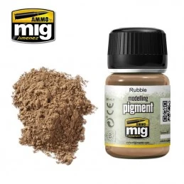 PIGMENT Rubble 35ml Mig AMMO - MIG Jimenez A.MIG-3013 - 1