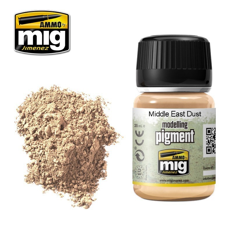 PIGMENT Middle Eastern Dust 35ml Mig AMMO - MIG Jimenez A.MIG-3018 - 1