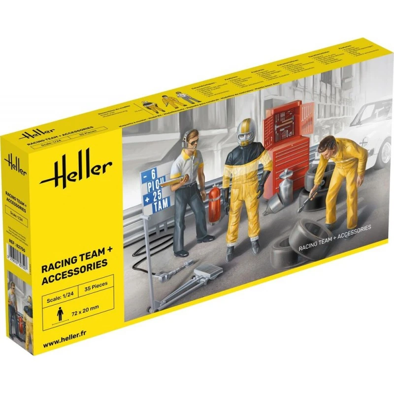 Characters Racing Team 1/24 Heller Heller HEL-82750 - 1