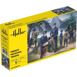 Characters French Mountain Troops 1/35 Heller Heller HEL-81223 - 1