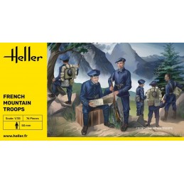 Characters French Mountain Troops 1/35 Heller Heller HEL-81223 - 2
