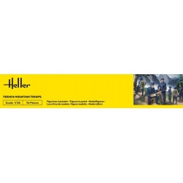 Personnages Troupes françaises de montagne 1/35 Heller Heller HEL-81223 - 4