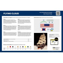 Boat Flying Cloud 1/200 Heller Heller HEL-80830 - 2