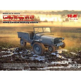 Véhicule militaire allemand Laffly (f) typ V15T 1/35 ICM  35573 - 1