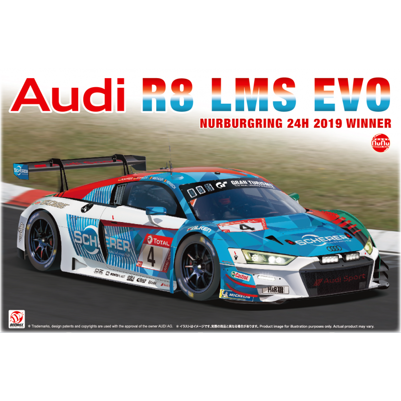 Audi R8 LMS EVO 1/24 Beemax - Nunu  PN24026 - 1