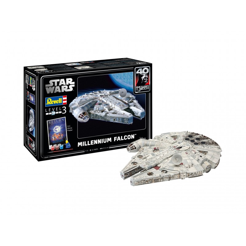Falcon Millennium Star Wars 1/72 + peintures Revell Revell 05659 - 1