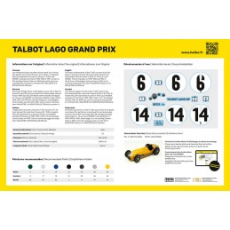 Talbot Lago Grand Prix 1/24 Heller Heller HEL-80721 - 3