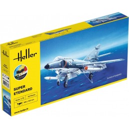 Super Etendard 1/72 Heller + colle et peintures Heller HEL-56360 - 1