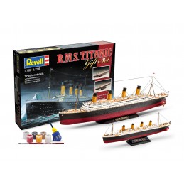 R.M.S Titanic 1/700 and 1/1200 + Revell paints Revell 05727 - 1