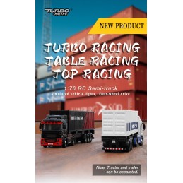 Micro Camion 1/76 RTR Turbo Racing Turbo Racing TB-C50-XX - 3