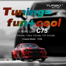 Micro Muscle Car 1/76 RTR Turbo Racing Turbo Racing TB-C75-XX - 5