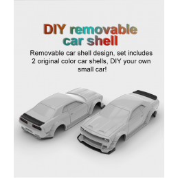 Micro Muscle Car 1/76 RTR Turbo Racing Turbo Racing TB-C75-XX - 13