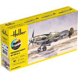 Messerschmitt BF 109 K-4 1/72 Heller + colle et peintures Heller HEL-56229 - 1