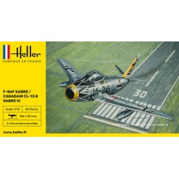 F-86F Sabre / Canadair CL-13 B Sabre VI 1/72 Heller Heller HEL-80277 - 2