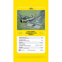 F-86F Sabre / Canadair CL-13 B Sabre VI 1/72 Heller Heller HEL-80277 - 4