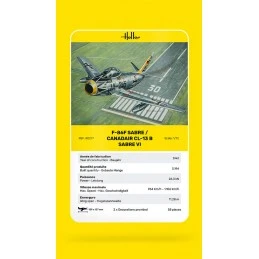 F-86F Sabre / Canadair CL-13 B Sabre VI 1/72 Heller Heller HEL-80277 - 4