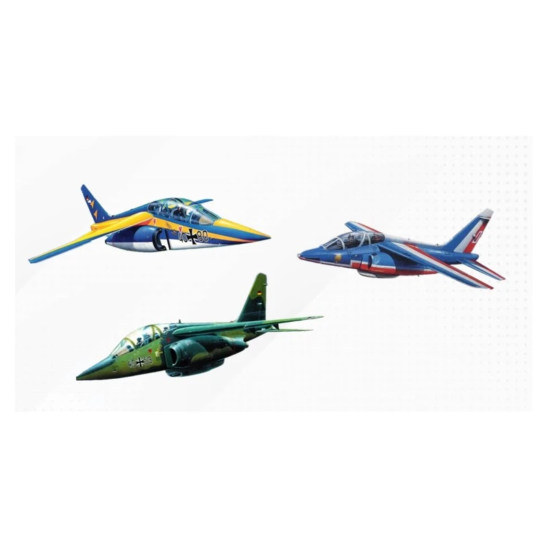 Alfa Jet (x3) 50ème anniversaire 1/144 Revell Revell 03810 - 1 Alfa Jet (x3) 50ème anniversaire 1/144 Revell Revell 03810 - 1