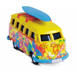Bus Volkswagen T1 Flower Power 2.4GHz RTR 1/87 Carson Carson 500504150 - 3