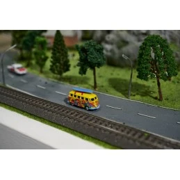Bus Volkswagen T1 Flower Power 2.4GHz RTR 1/87 Carson Carson 500504150 - 10