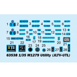 Camion M1279 Utility (JLTV-UTL) 1/35 I Love Kit Hobby Boss 63538 - 2