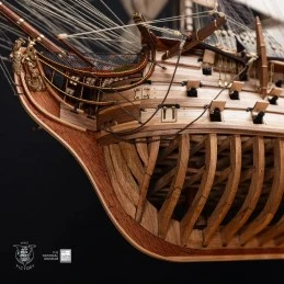 Boat HMS Victory 1/87 wood construction kit OcCre OcCre PR001 - 5