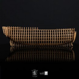 Boat HMS Victory 1/87 wood construction kit OcCre OcCre PR001 - 10