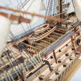 Boat HMS Victory 1/87 wood construction kit OcCre OcCre PR001 - 11