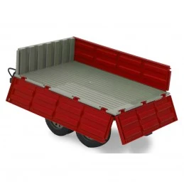 Red Tipper for RC Tractor 1/16 Jamara 413108 - 4