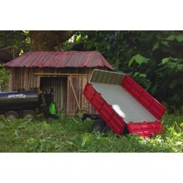 Red Tipper for RC Tractor 1/16 Jamara 413108 - 7