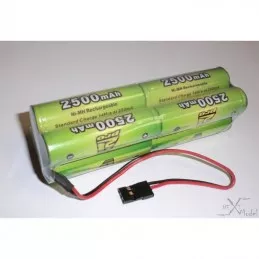Transmitter battery 9.6V 2500mAh block (JR) - A2Pro A2Pro Z03N8255B - 1