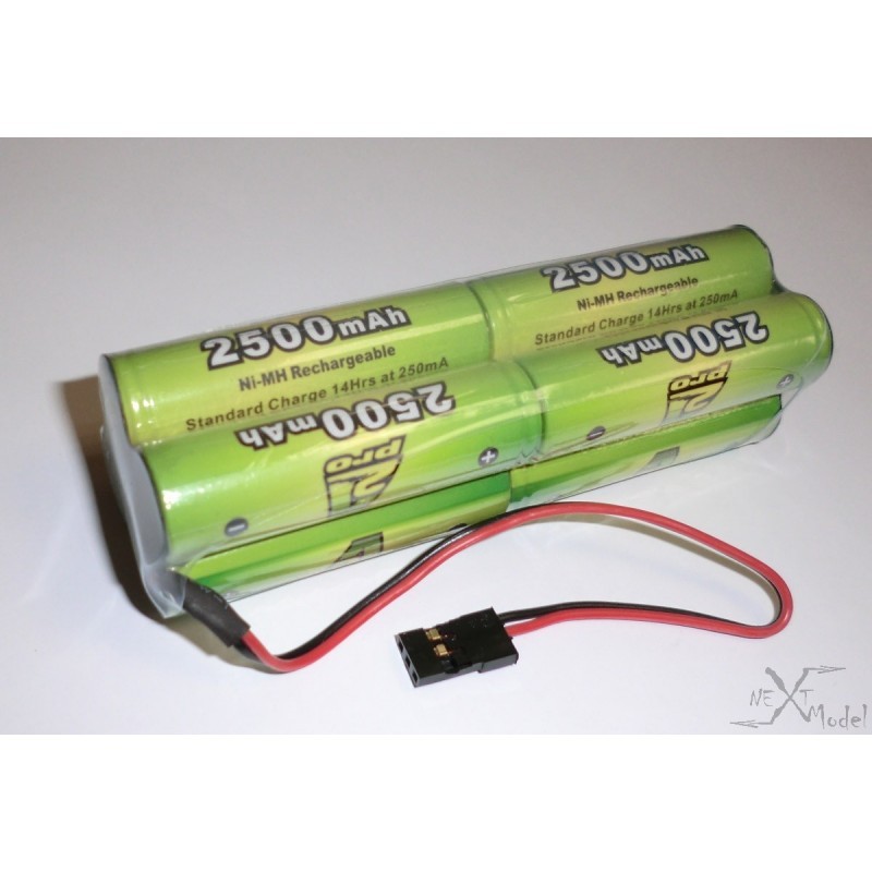 Transmitter battery 9.6V 2500mAh block (JR) A2Pro 8255B