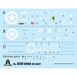 Dodge WC-56/57 1/35 Italeri Italeri I228 - 3