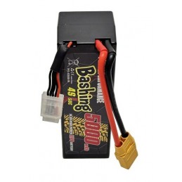 Li-Po 5000mAh 50C 4S 14.8V coqué (Multi) Pink Performance Pink Performance PP3-4S5000-M - 2