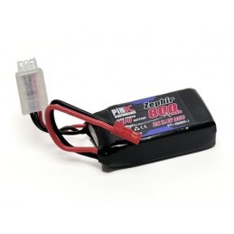 Li-Po 800mAh 35C 2S 7.4V (JST) Pink Performance Pink Performance PP1-2S0800-J - 1